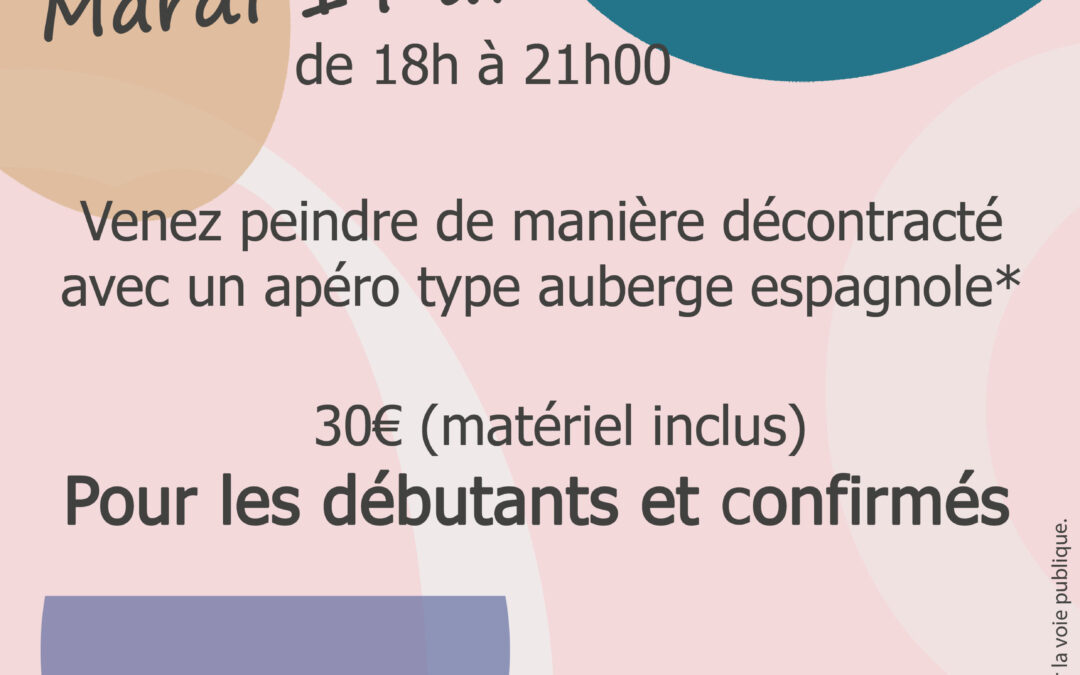 Stage Peinture et Apéro